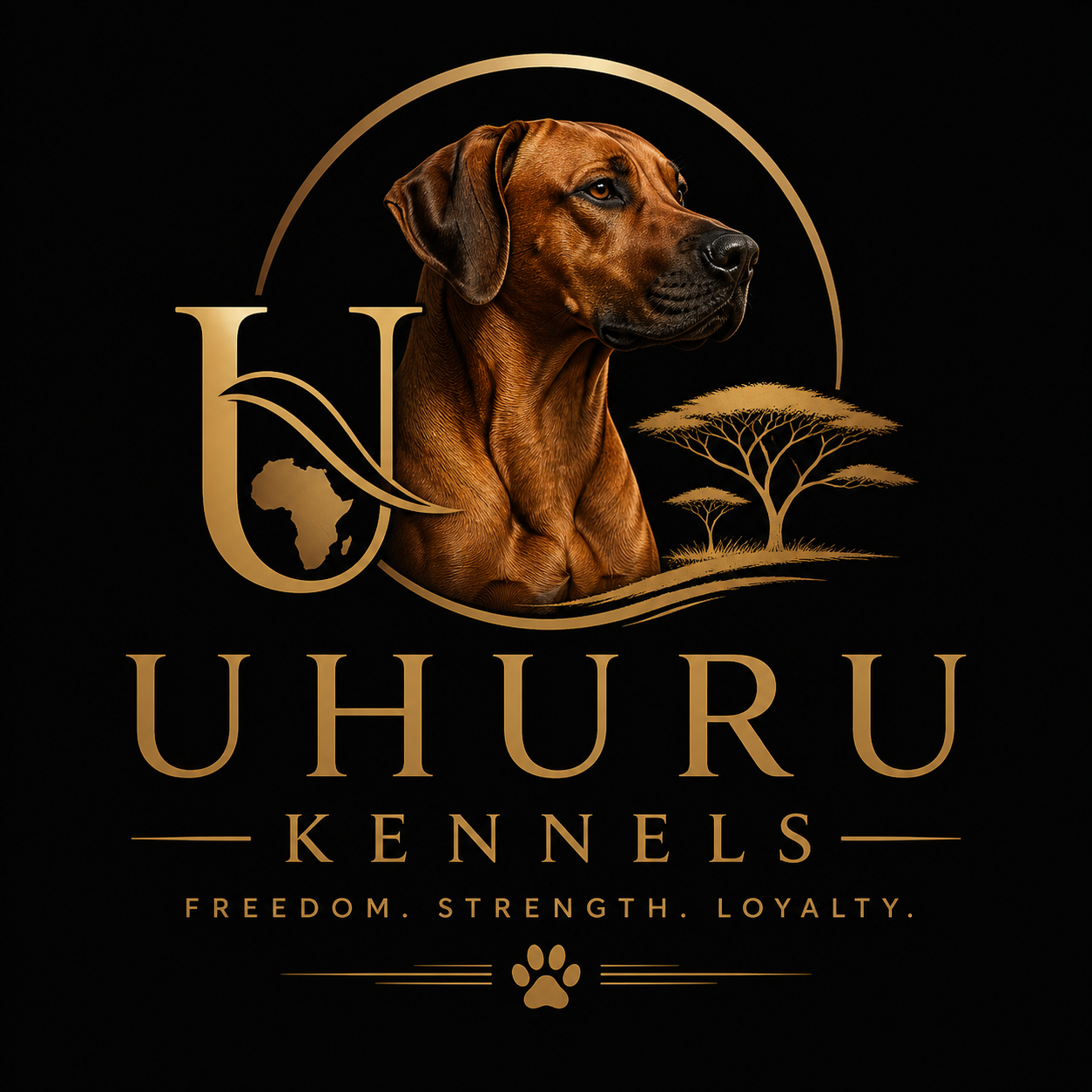 Uhuru Kennels — Freedom. Strength. Loyalty.